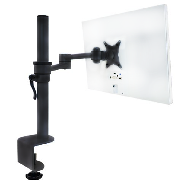 Monitor Arm Flex - Sort med bordfeste