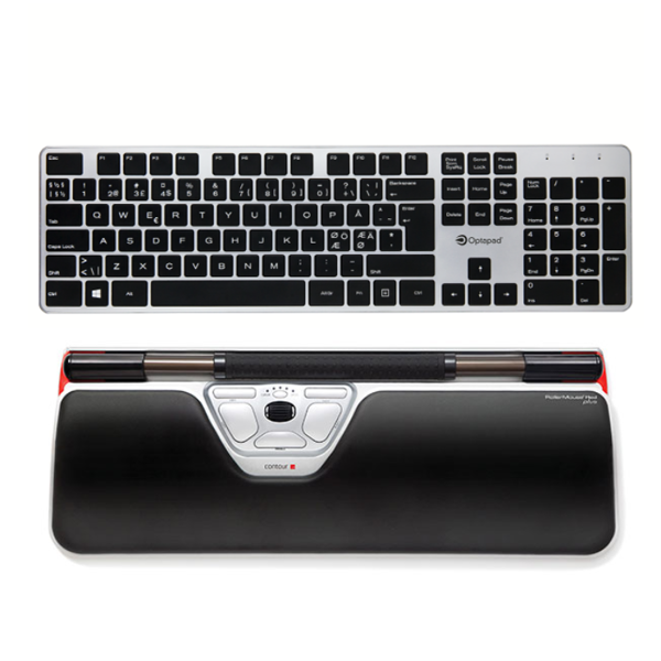 Bilde av RollerMouse Red plus - Wireless + Tastatur