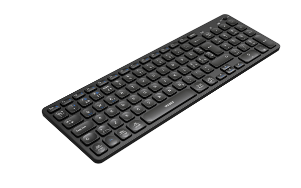 Bilde av Tastatur trådløst, smalt Blå Tann / USB